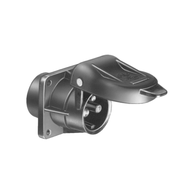 COBO Einbausteckdose 3 polig 12V / 24V 2 x 25A 1 x 5A, mit Kontaktstiften