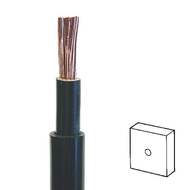 Fahrzeugleitung doppelt isoliert schwarz 2.5mm²