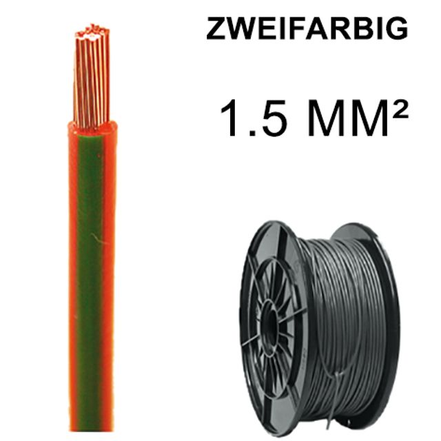 Fahrzeugleitung FLRY 1.5-B 25m blau-braun