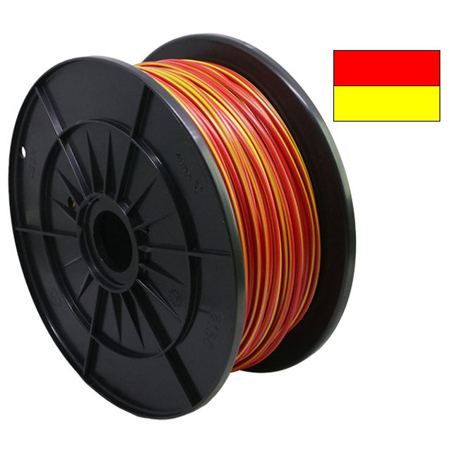 Fahrzeugleitung FLRY 1.5-B 25m rot-gelb