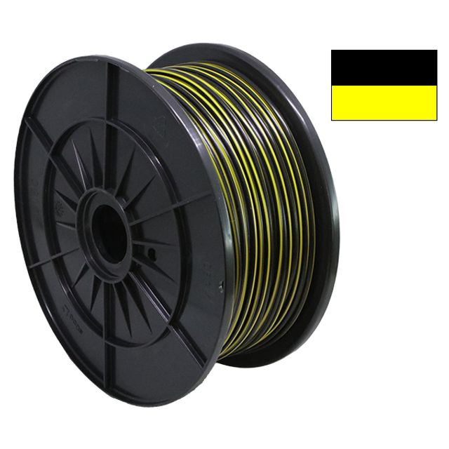 Fahrzeugleitung FLRY 1.5-B 25m schwarz-gelb