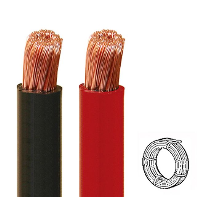 Anlasserkabel super flexibel rot 35mm²