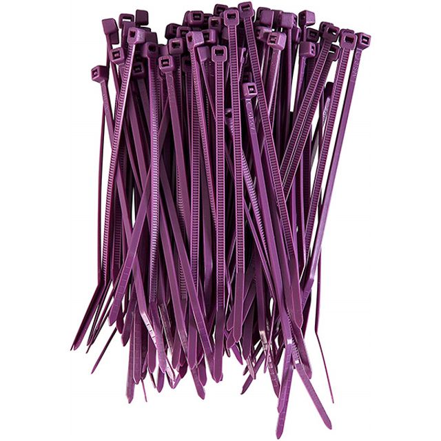 Kabelband violett L= 210mm B= 3.4mm