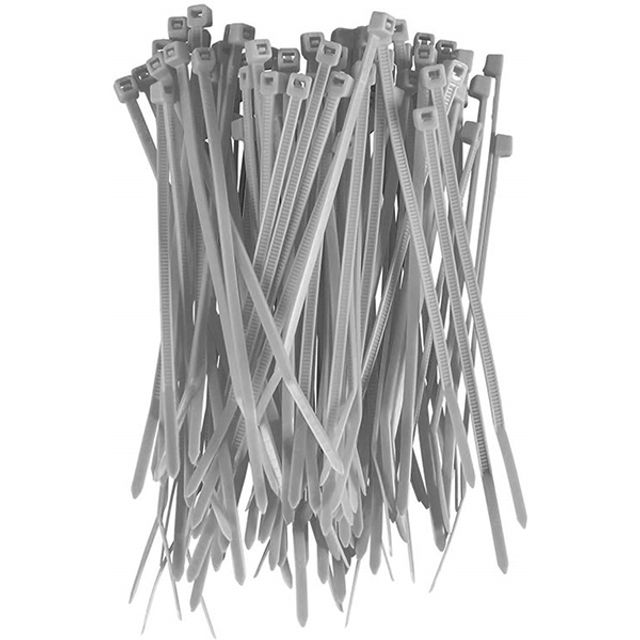 Kabelband grau L= 210mm B= 3.4mm