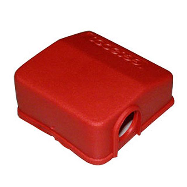 Batterieklemmen-Schutz breit rot