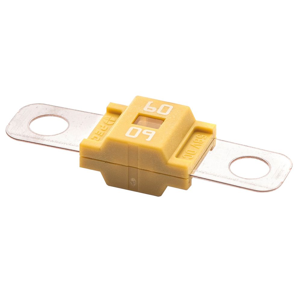 MIDI Sicherung 60 A 2 x M6, Loch-Ø: 6.2 mm, max. 58 V