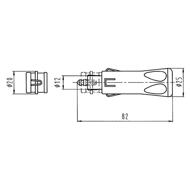 Universalstecker 2 pol, Bild 2