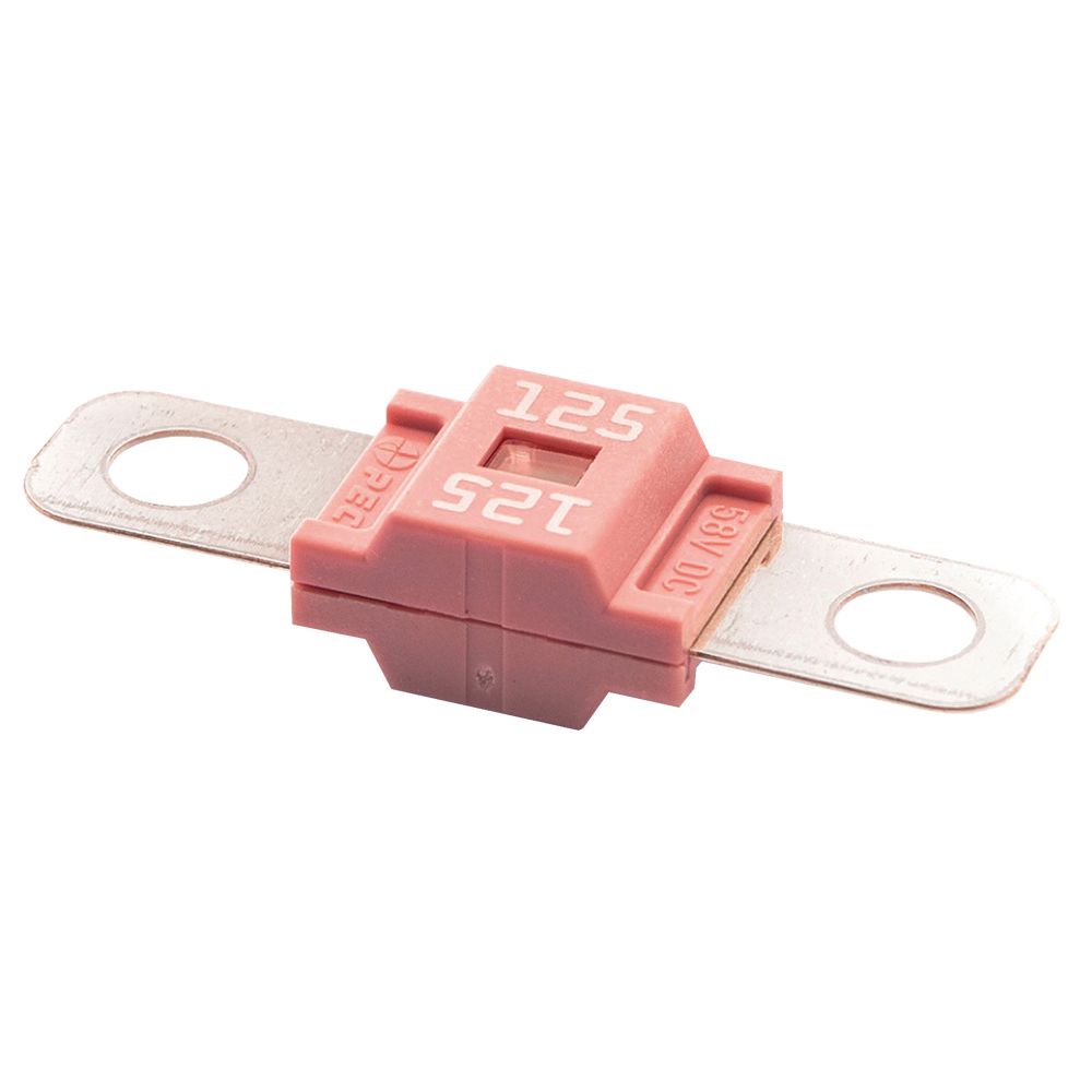 MIDI Sicherung 125 A 2 x M6, Loch-Ø: 6.2 mm, max. 58 V