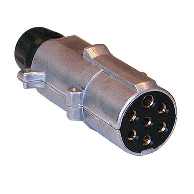 Stecker 7-polig Alu NATO, Bild 2