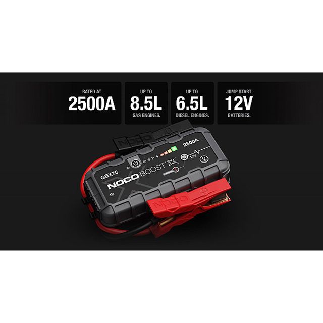 NOCO GBX75 Starterbooster und Powerbank 12V 2500A