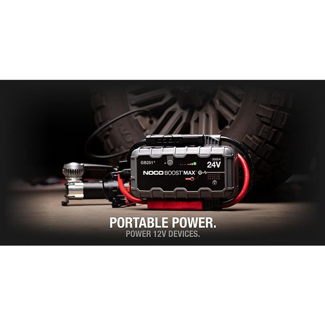 NOCO GB251 Starterbooster und Powerbank 24V 3000A