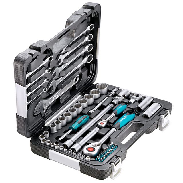 Werkzeugkoffer PRO SET II 1/4" + 1/2" 64-tlg