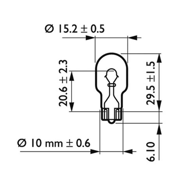 PHILIPS Glassockellampen 12V, Bild 4