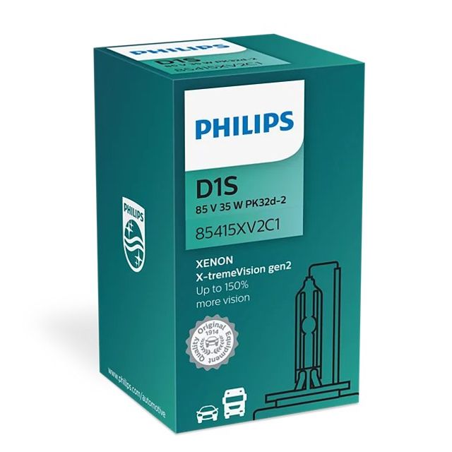 PHILIPS D1S Scheinwerferlampe Xenon X-tremeVision gen2 85V 35W PK32d-2, Bild 2