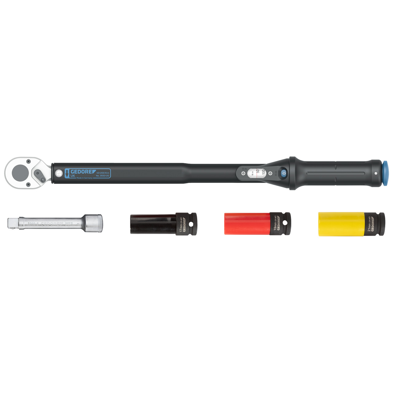 GEDORE TORCOFLEX UK Set 1/2" 5tlg - 40-200 Nm