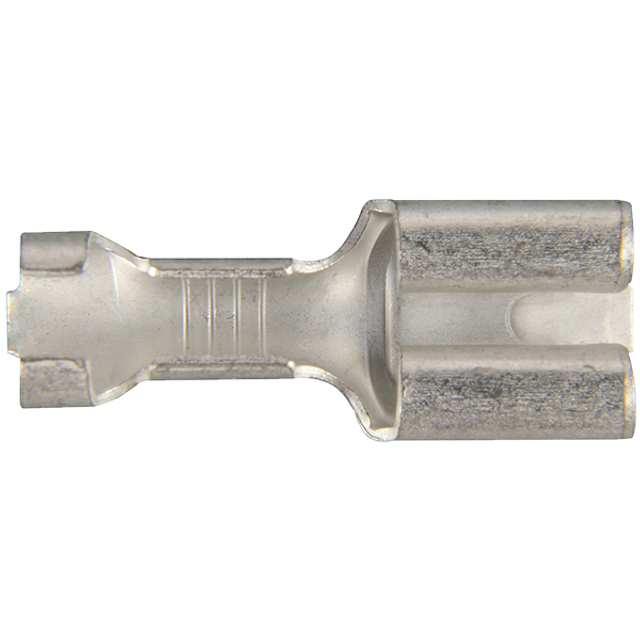 Crimpverbinder, QS:2.5-6mm², B6.3mm, L19.2mm