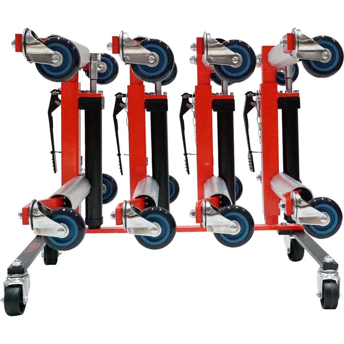 Aufbewahrungsgestell mit vier Rangierhilfen 5-tlg hydraulisch oder mechanisch, Bild 2