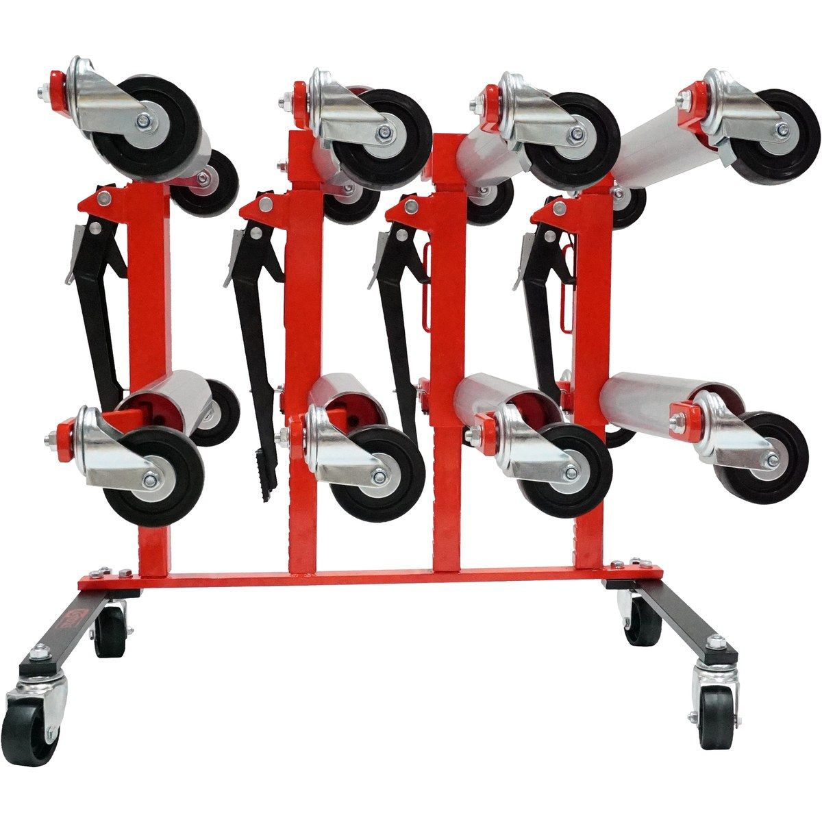 Aufbewahrungsgestell mit vier Rangierhilfen 5-tlg hydraulisch oder mechanisch, Bild 4