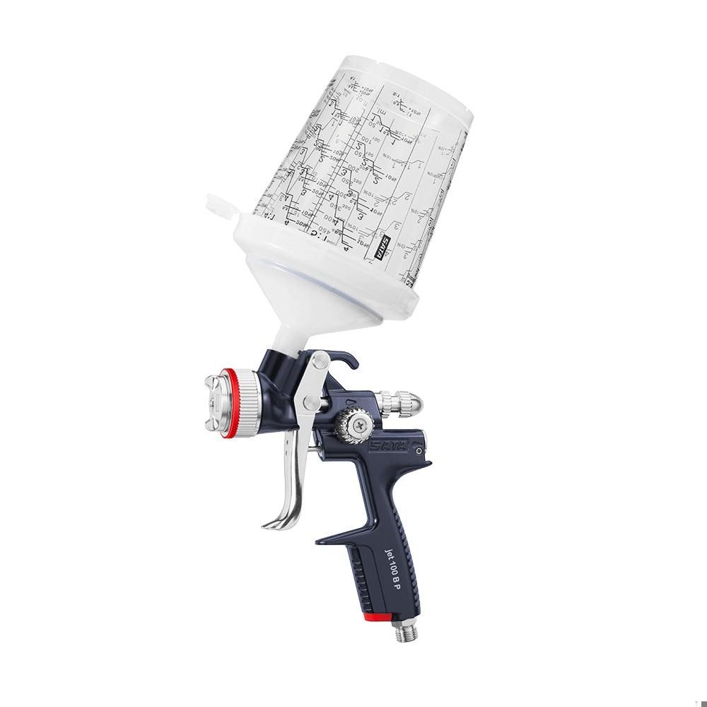 SATAjet 100 B Düse P (2,5 mm) mit 0.6 lt. QCC Kunststoff-Mehrwegbecher, Bild 2