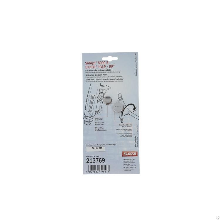 SATAjet 5000 Digital Batterieset