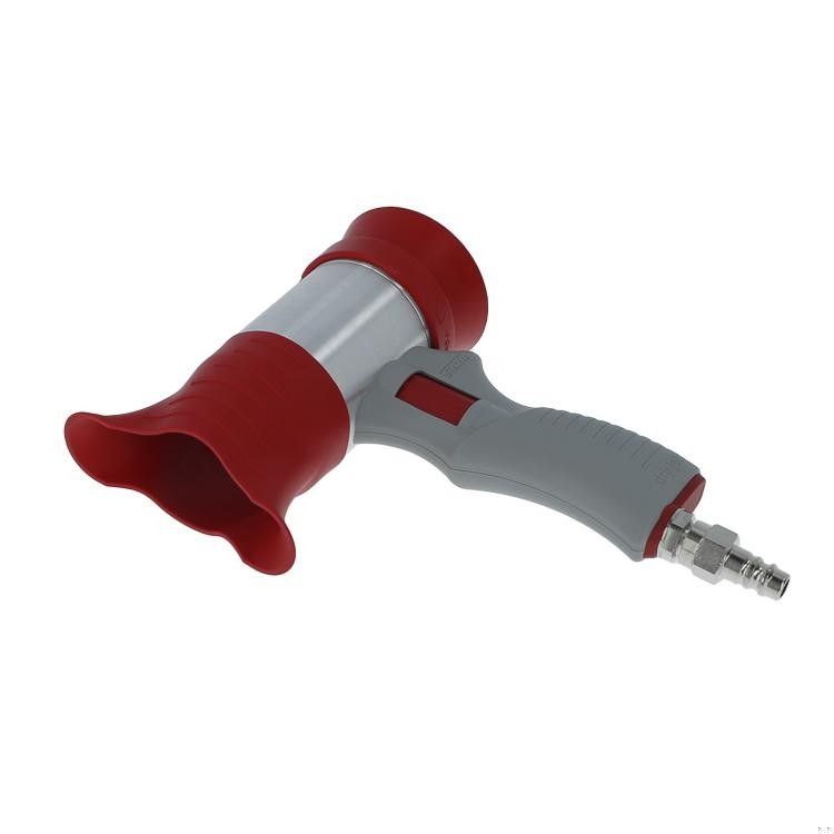 SATA DryJet 2 Trockenblaspistole rot inkl EU Nippel, Bild 4