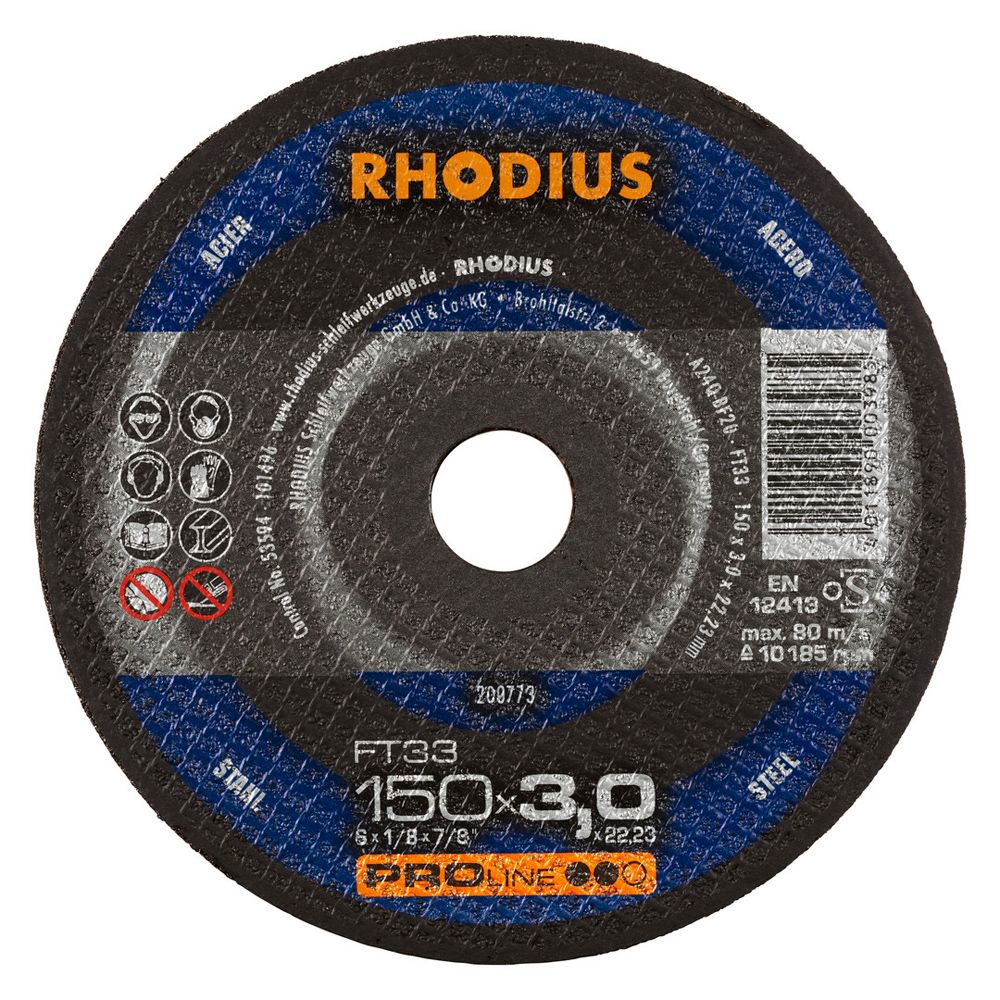RHODIUS Freihandtrennscheibe FT33, Bild 4