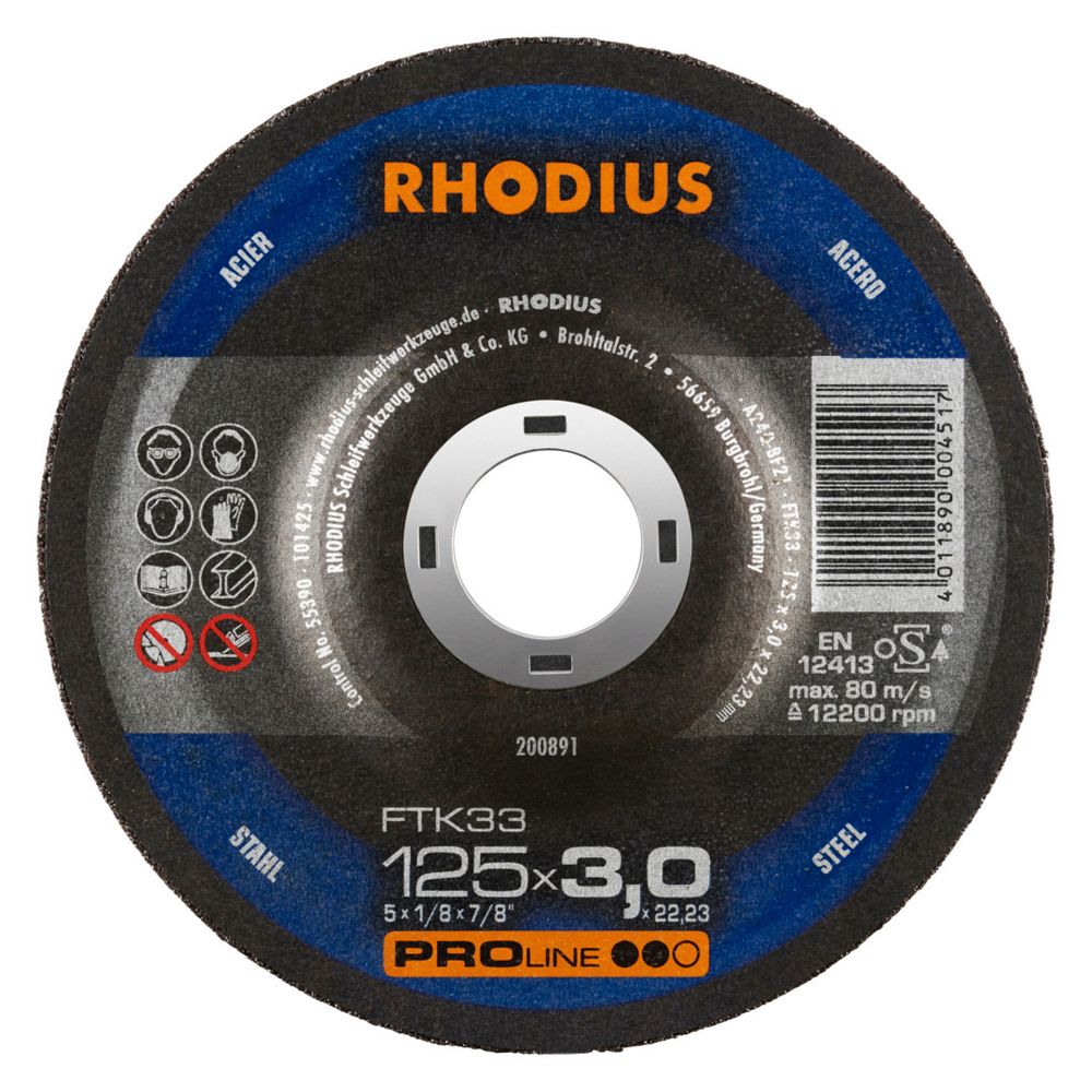 RHODIUS Freihandtrennscheibe FTK33, Bild 7