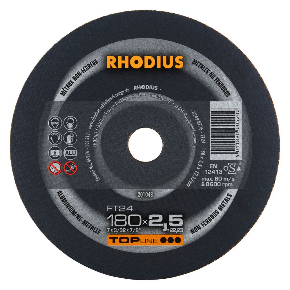 RHODIUS Freihandtrennscheibe FT24