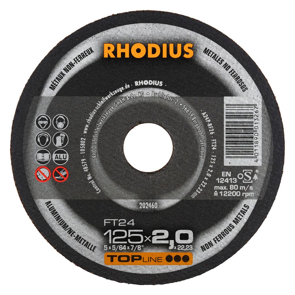 RHODIUS Freihandtrennscheibe FT24, Bild 7
