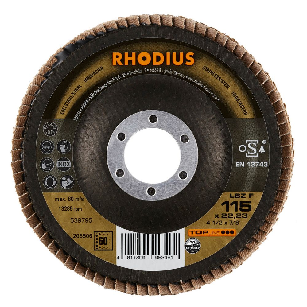 RHODIUS Fächerschleifscheibe LSZ F EXTENDED, Bild 2