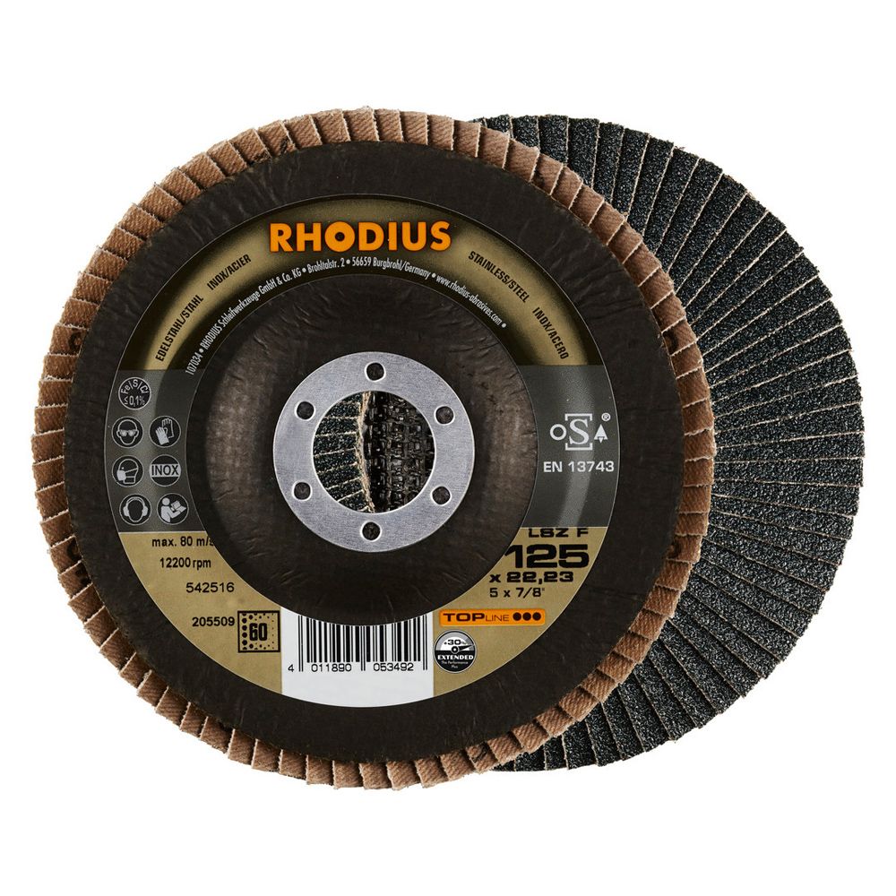 RHODIUS Fächerschleifscheibe LSZ F EXTENDED, Bild 6
