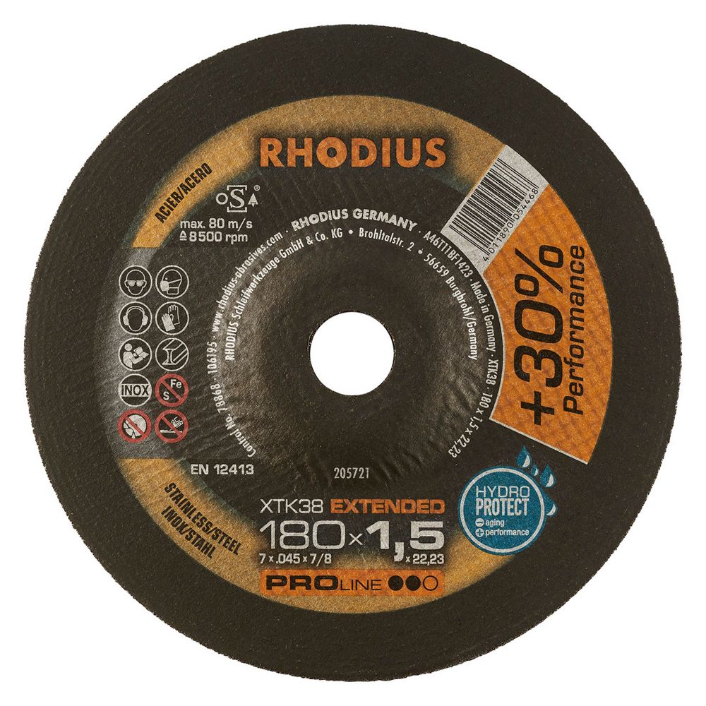 RHODIUS Extradünne Trennscheibe XTK38, Bild 10