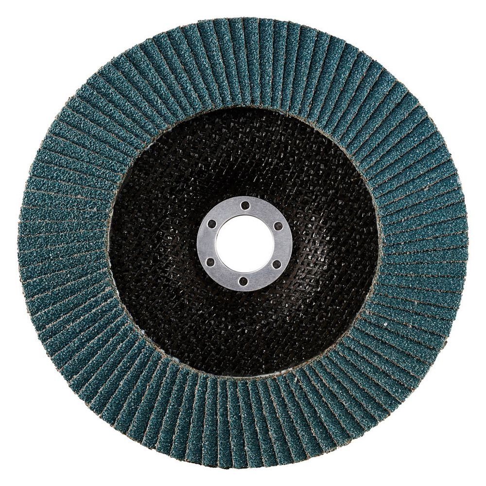 RHODIUS Fächerschleifscheibe LGZ F2 ALPHAline für Stahl und Edelstahl Ø 115 bis 180 mm, Bild 3