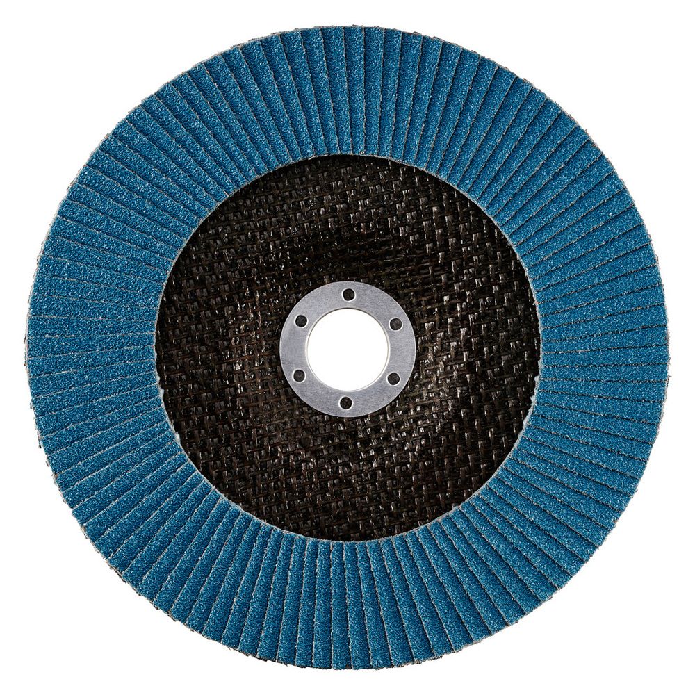 RHODIUS Fächerschleifscheibe LGZ F2 ALPHAline für Stahl und Edelstahl Ø 115 bis 180 mm, Bild 8