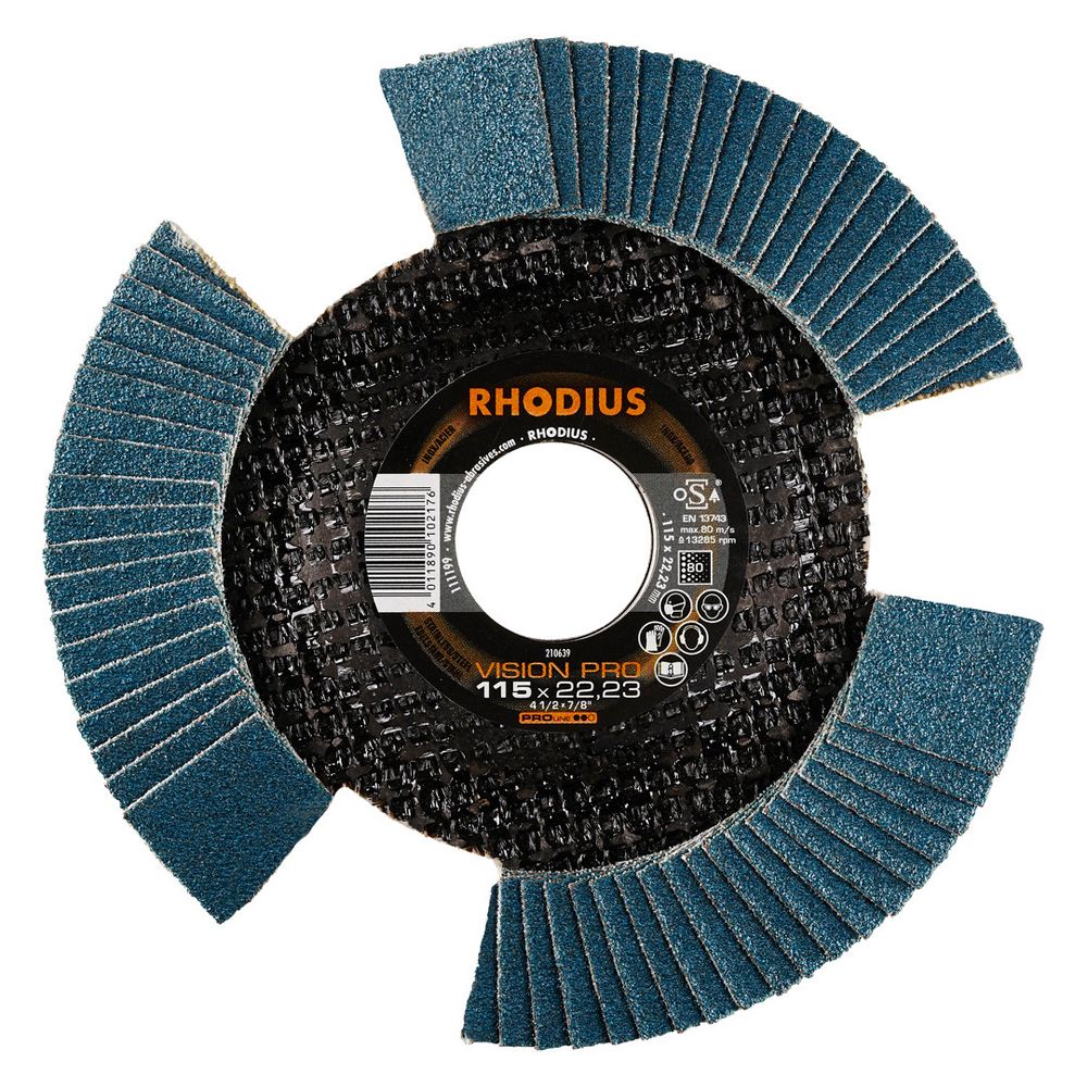 RHODIUS Fächerschleifscheibe VISION PRO, Bild 3