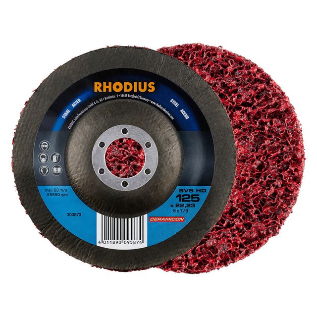 RHODIUS Reinigungsvlies SVS HD PACK 125x22.23 Inhalt:3