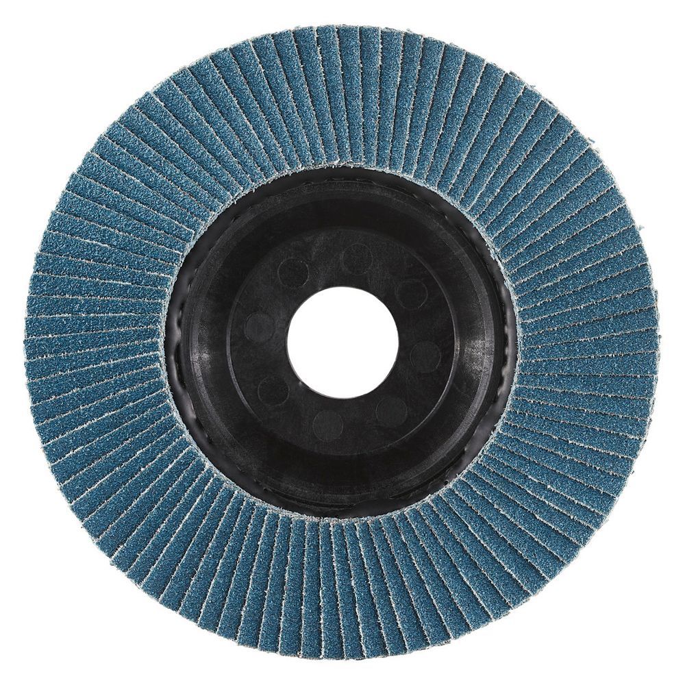 RHODIUS Fächerschleifscheibe LGZ P3 ALPHAline für Stahl und Edelstahl Ø 115 und 125 mm, Bild 3