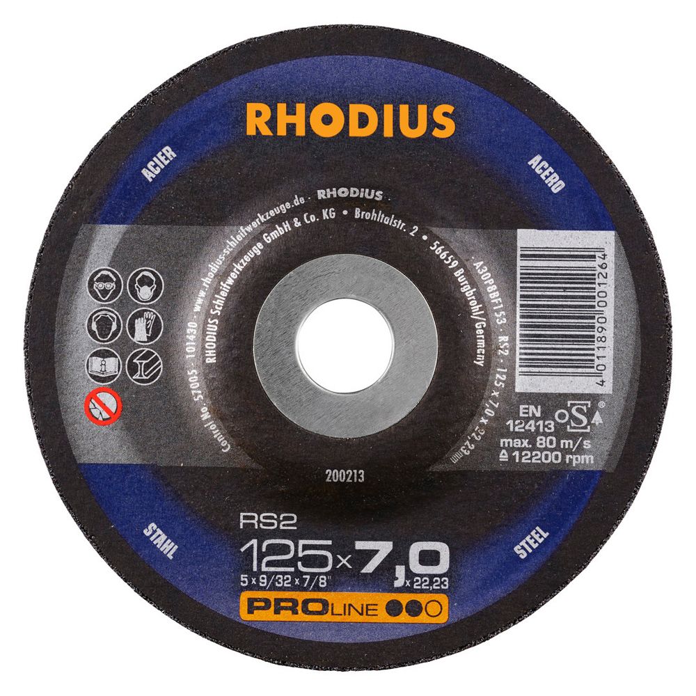 RHODIUS Schruppscheibe RS2 X-LOCK, Bild 4