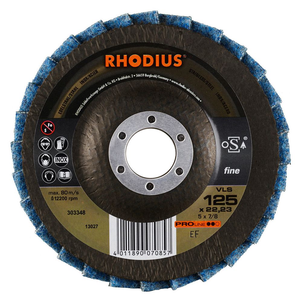 RHODIUS Fächerschleifscheibe VLS, Bild 2