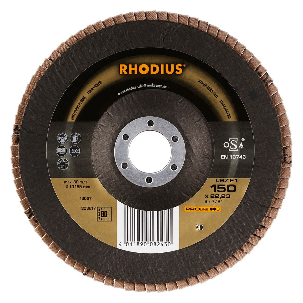 RHODIUS Fächerschleifscheibe LSZ F1, Bild 2