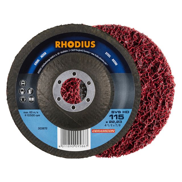 RHODIUS Reinigungsvlies SVS HD 115x22.23