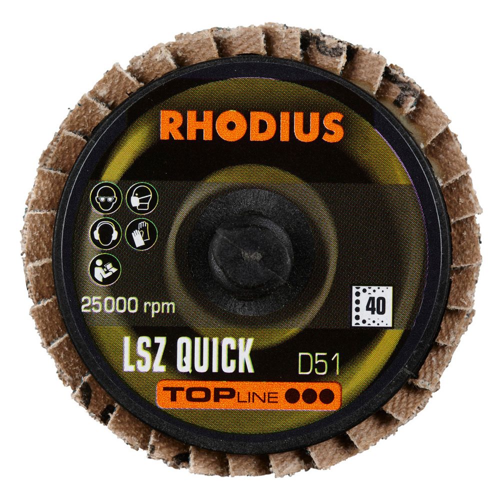 RHODIUS Zirkonlamellenschleifscheibe LSZ QUICK, Bild 8