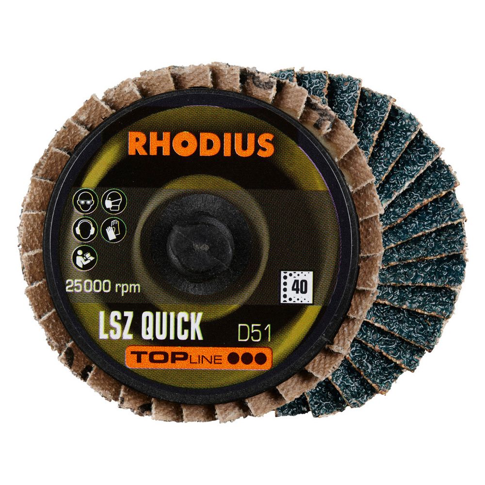 RHODIUS Zirkonlamellenschleifscheibe LSZ QUICK, Bild 7