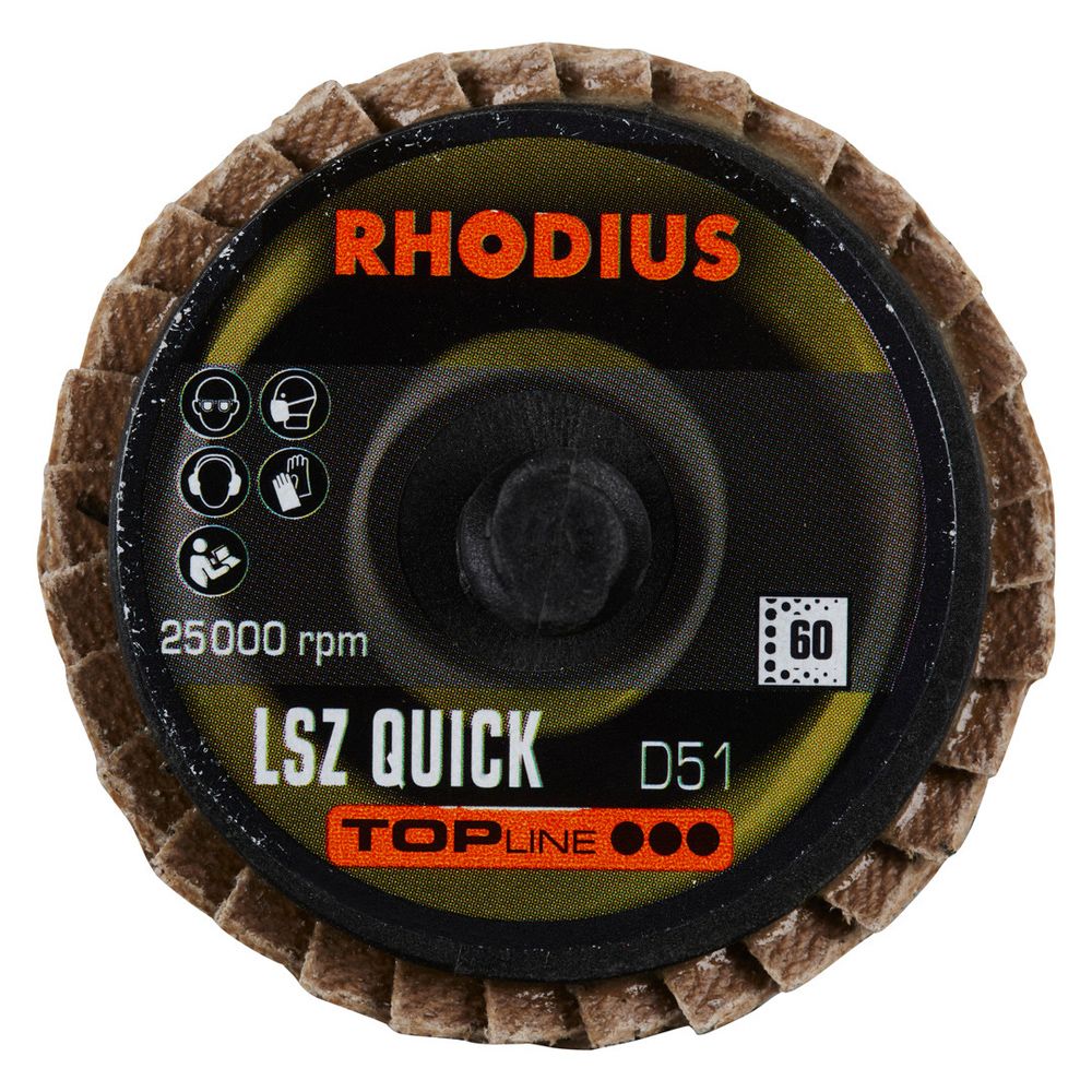 RHODIUS Zirkonlamellenschleifscheibe LSZ QUICK, Bild 5