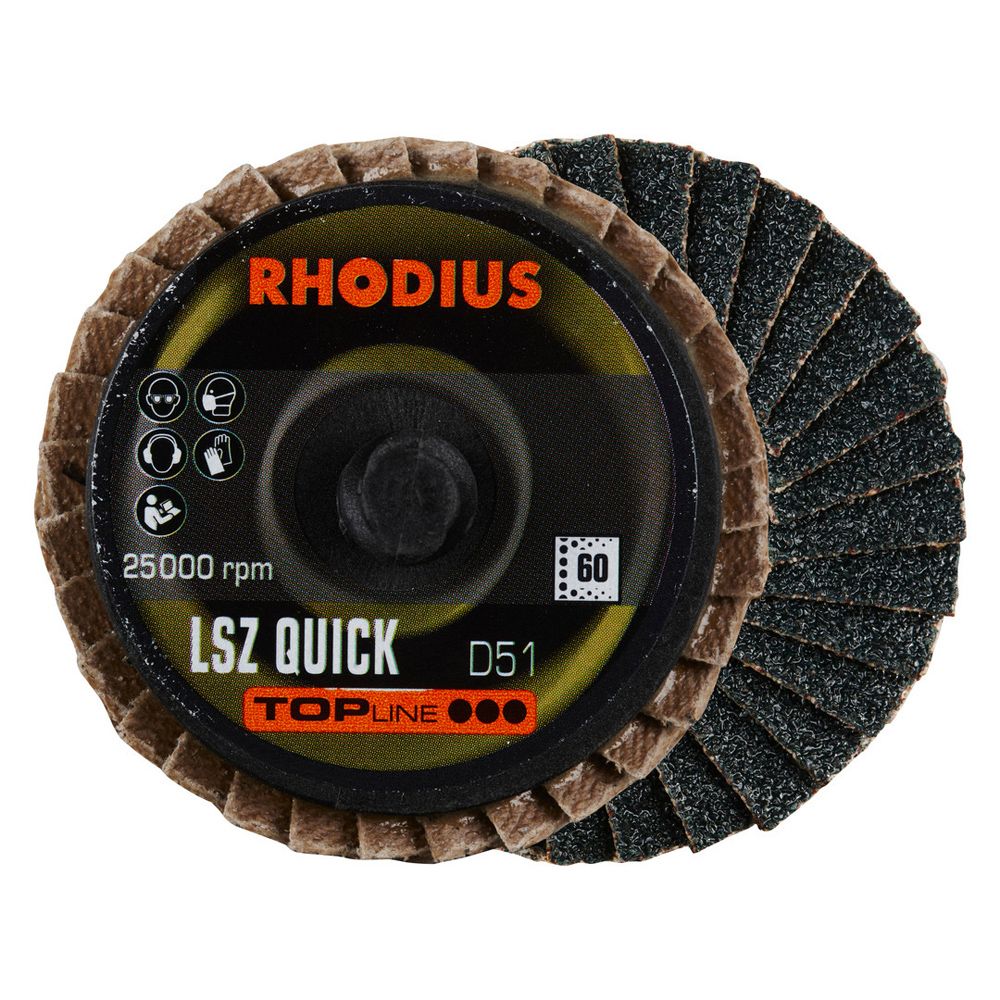 RHODIUS Zirkonlamellenschleifscheibe LSZ QUICK, Bild 4