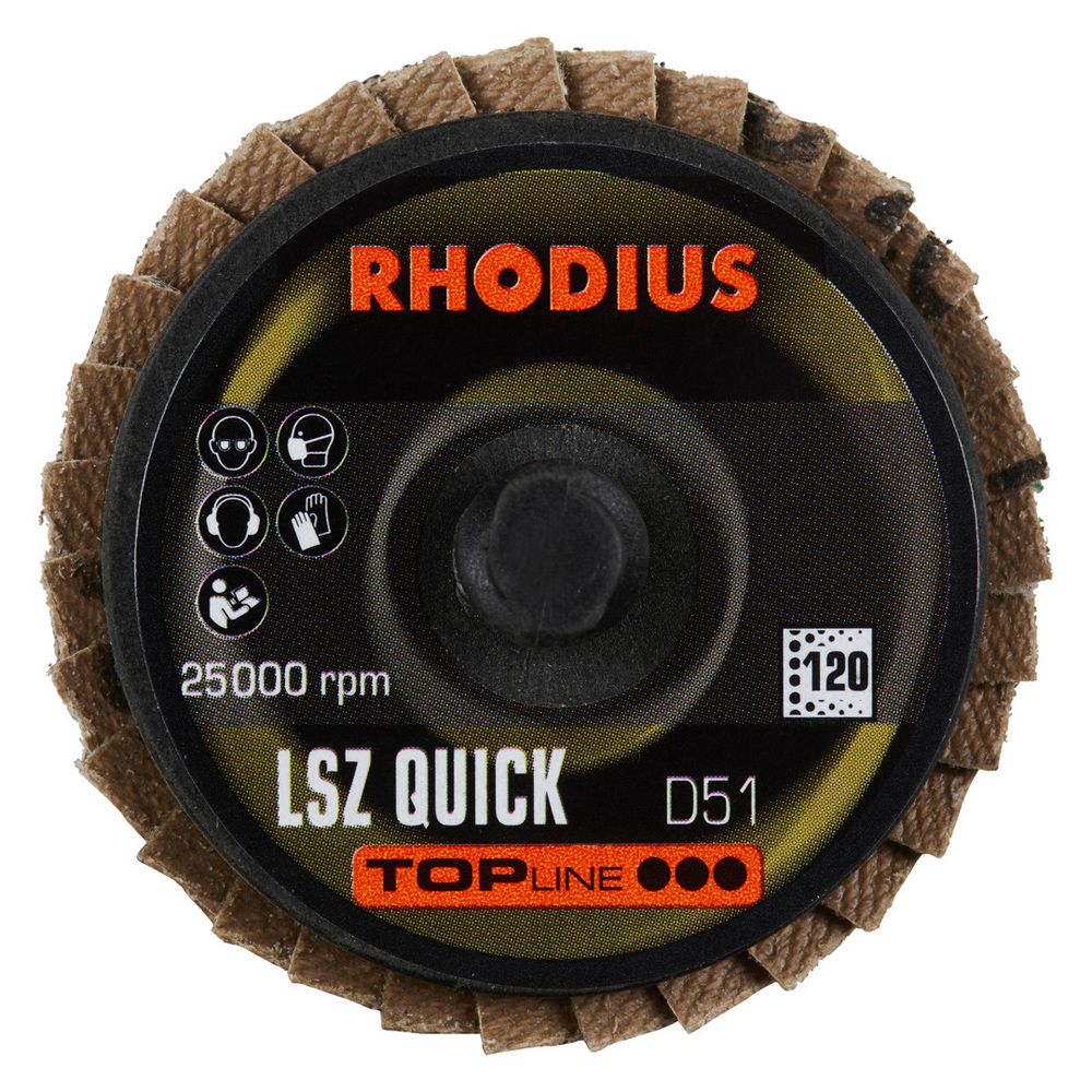 RHODIUS Zirkonlamellenschleifscheibe LSZ QUICK, Bild 2