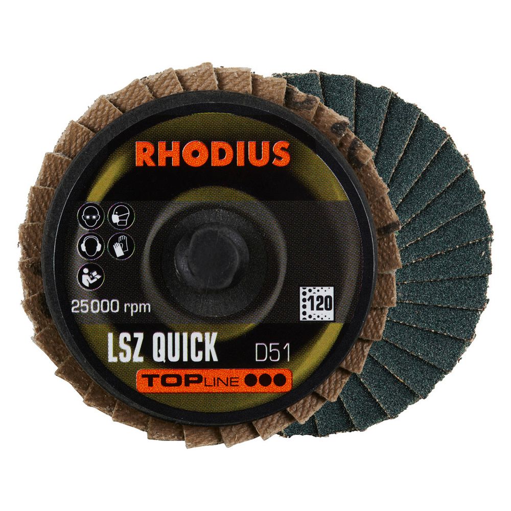 RHODIUS Zirkonlamellenschleifscheibe LSZ QUICK
