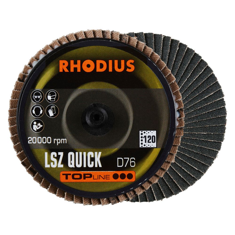 RHODIUS Zirkonlamellenschleifscheibe LSZ QUICK, Bild 10