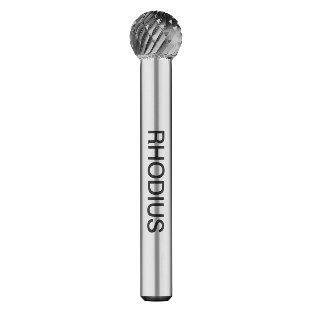 RHODIUS Hartmetall-Frässtift Form D HF D TOP 9.6x8.0x6.0x54