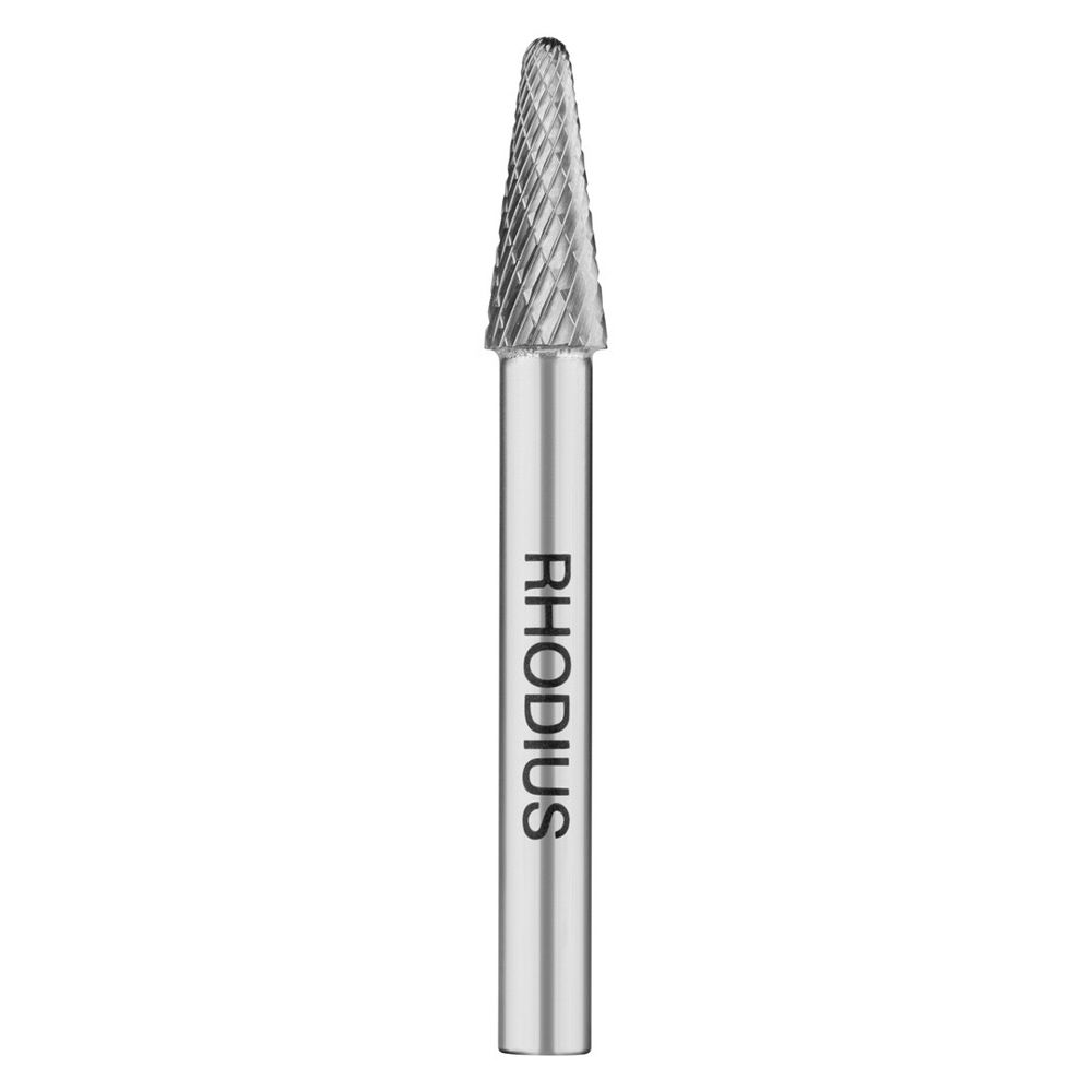 RHODIUS Hartmetall-Frässtift HF L TOP Rundkegel Form L Ø 3 bis 16 mm, Bild 8